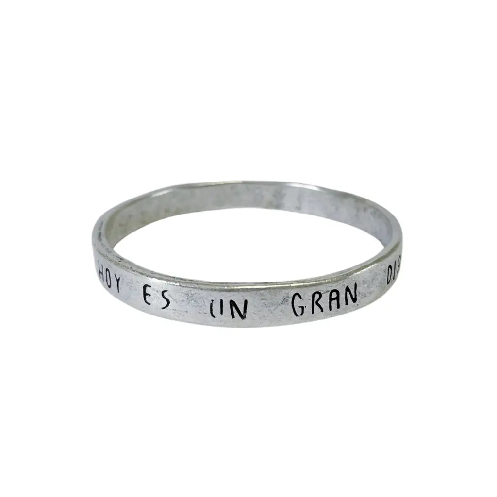 Otro Accesorio - Vintage Writing Bangle