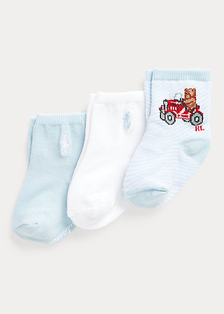 現貨｜Ralph Lauren Baby Socks - blue