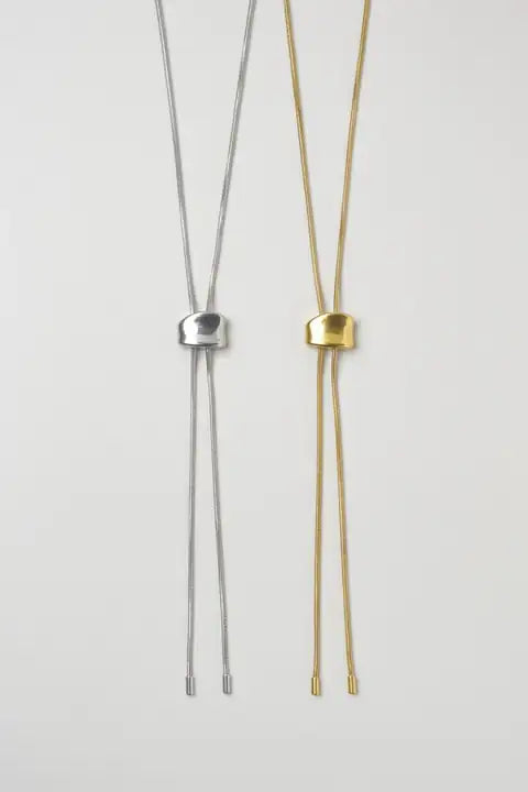 JP Loop Tying Stainless Steel Necklace