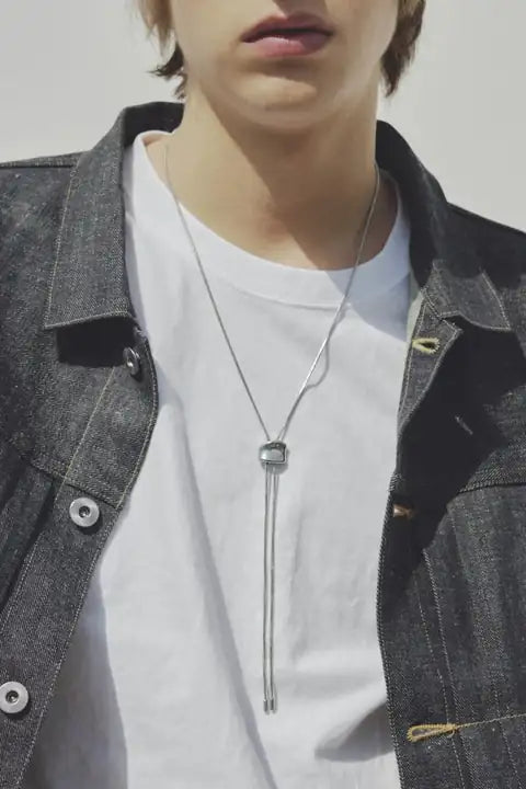 JP Loop Tying Stainless Steel Necklace