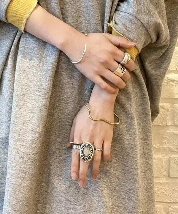 現貨｜Otro Accesorio - Vintage Oval Resin Ring