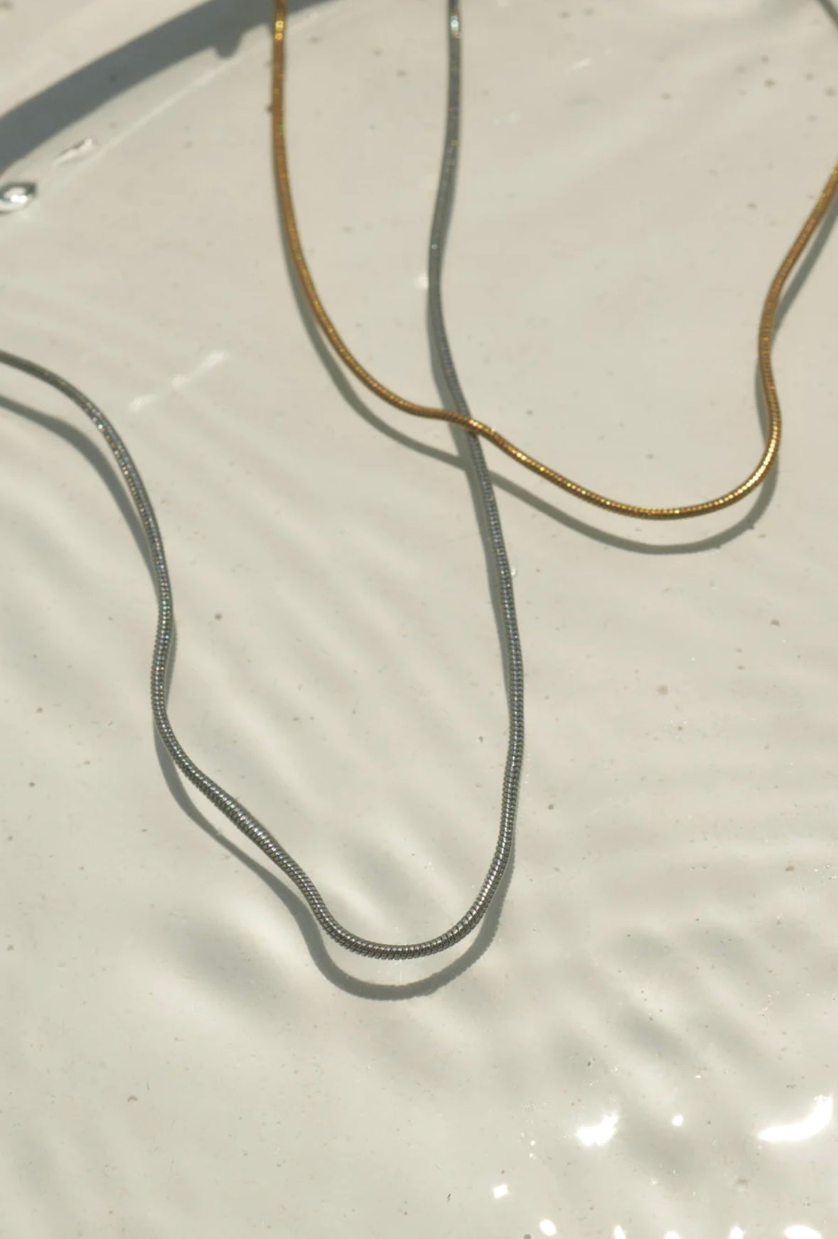 JP Snake Chain Stainless Steel Necklace【UNISEX ACCESSORIES】