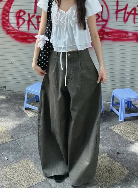 Must have Green stripped pants （暗間款黎～）