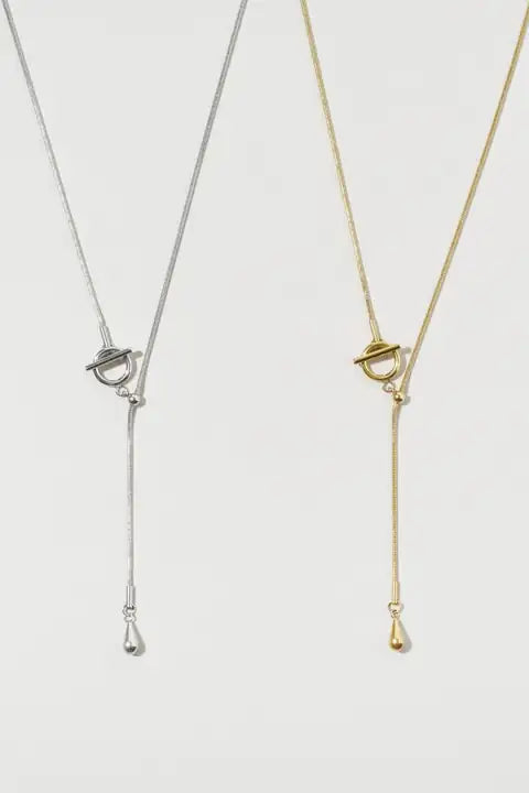 JP Mantle x Snake Chain Stainless Steel Necklace