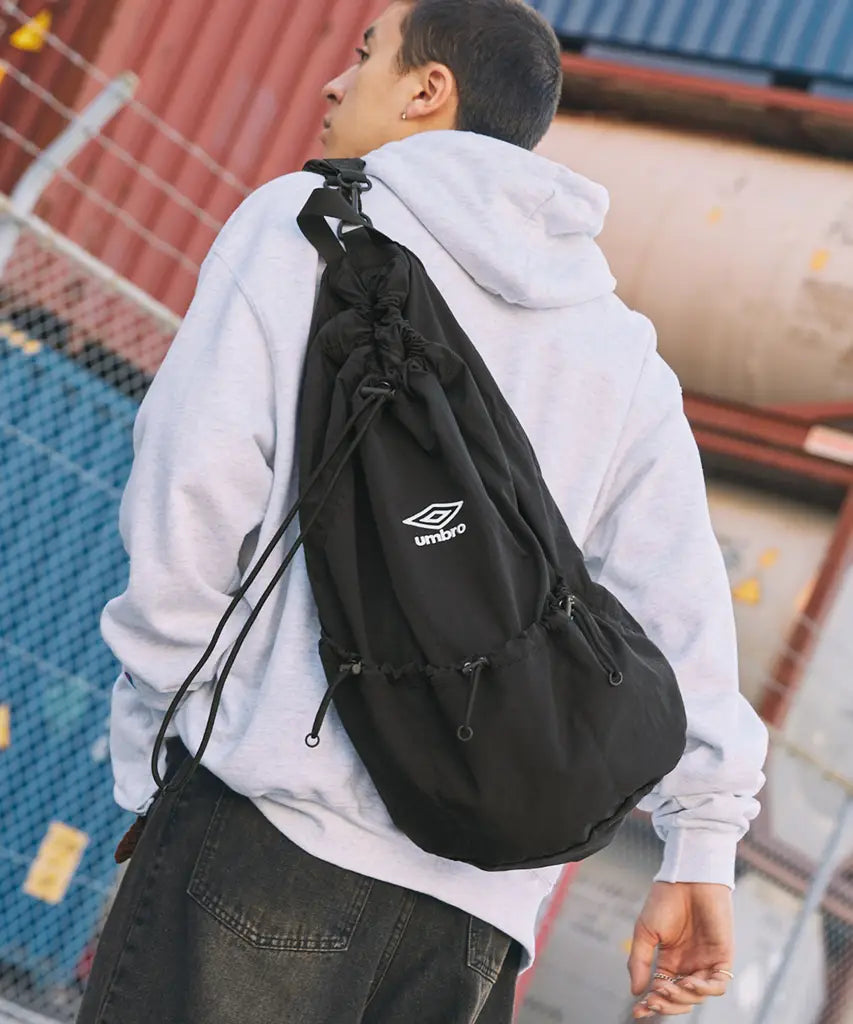 Umbro 刺繡Logo 2way 索繩backpack
