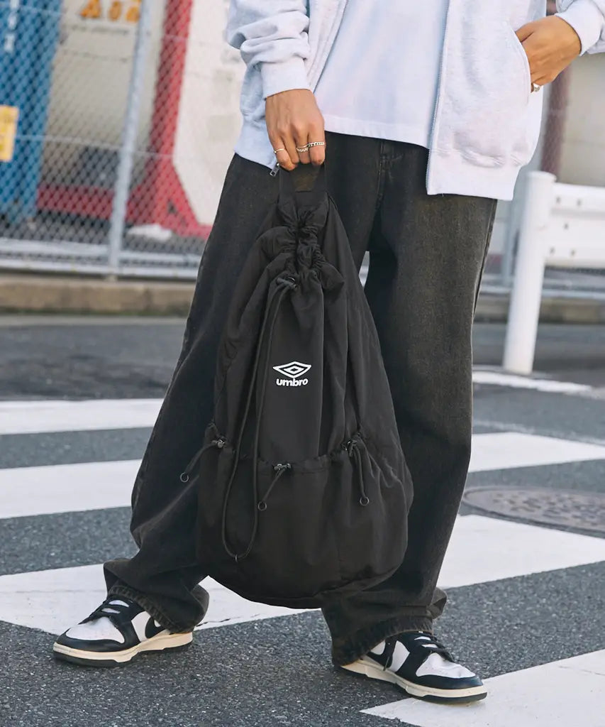 Umbro 刺繡Logo 2way 索繩backpack