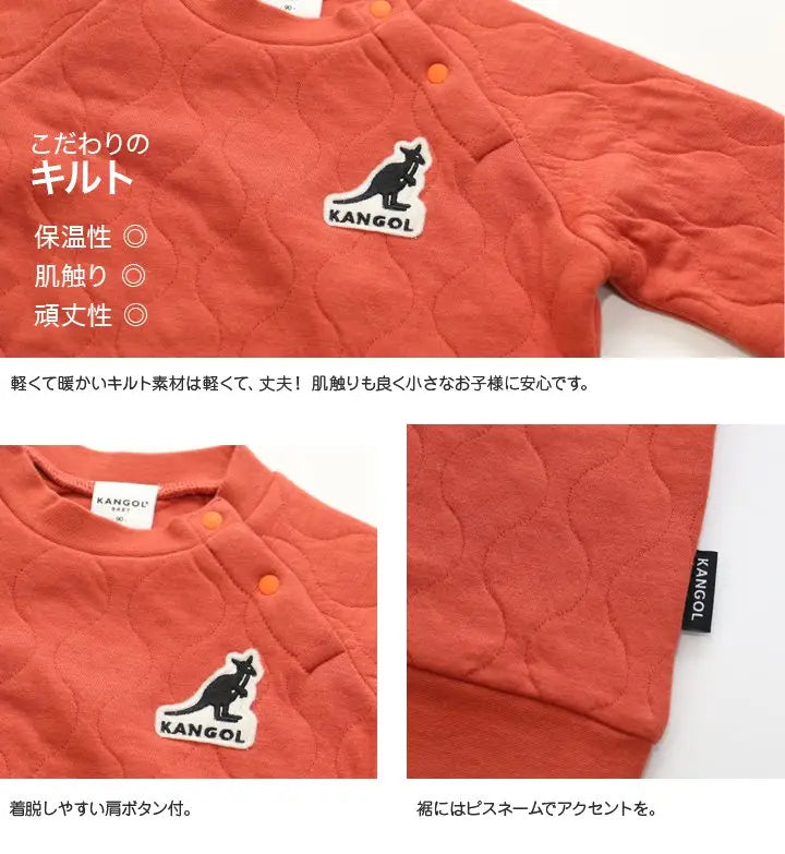 現貨｜Kangol Baby Sweatshirt with button