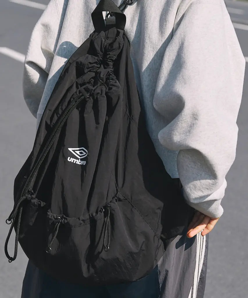 Umbro 刺繡Logo 2way 索繩backpack