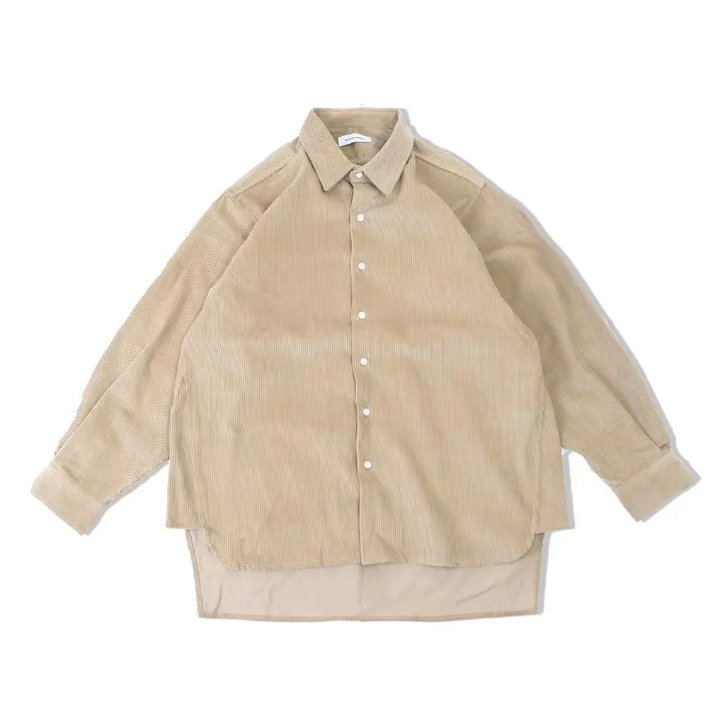現貨｜Overised 登芯絨恤衫 - UNISEX