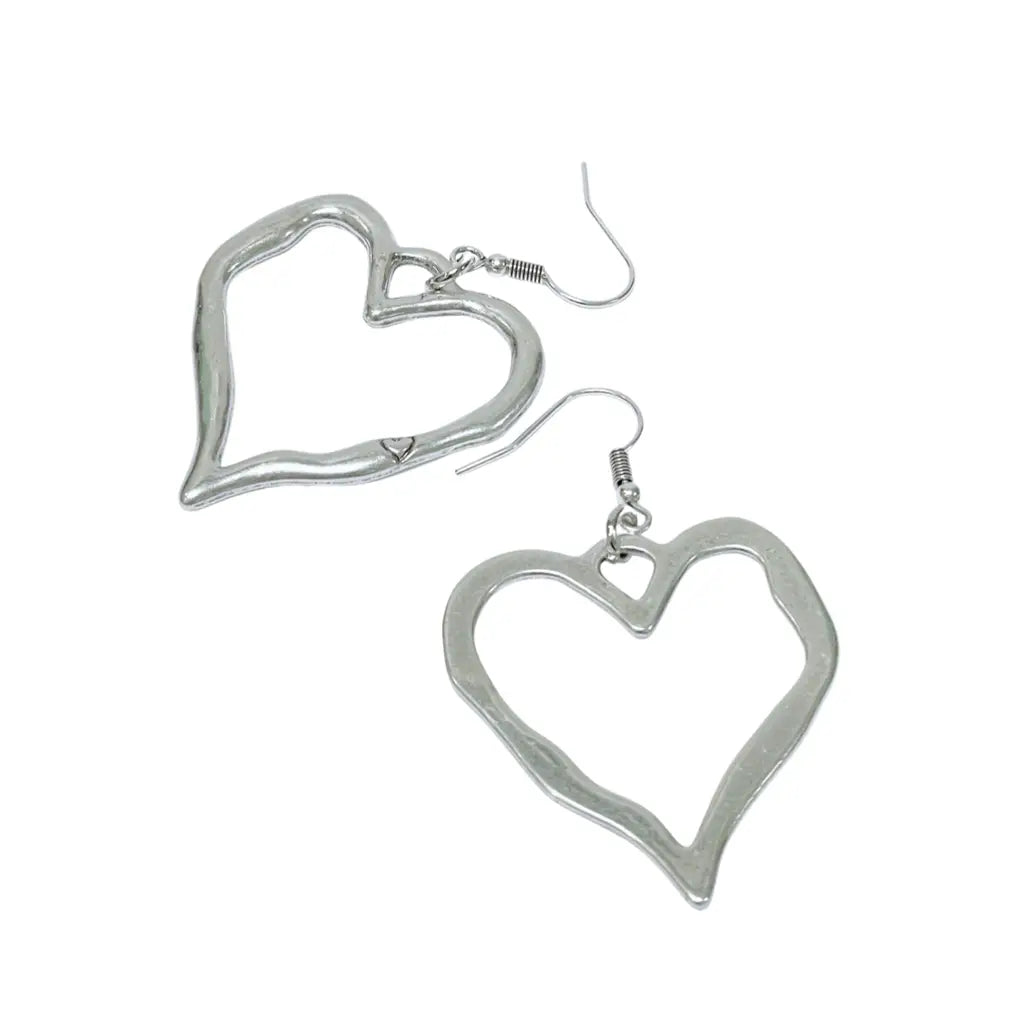 現貨｜Otro Accesorio - Vintage Irregular Heart Earrings