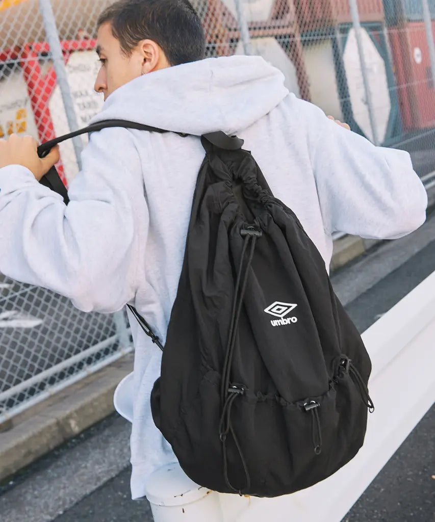 Umbro 刺繡Logo 2way 索繩backpack