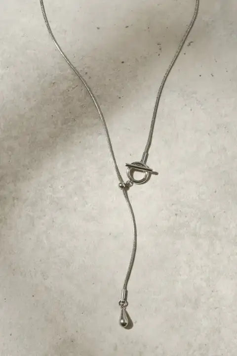 JP Mantle x Snake Chain Stainless Steel Necklace