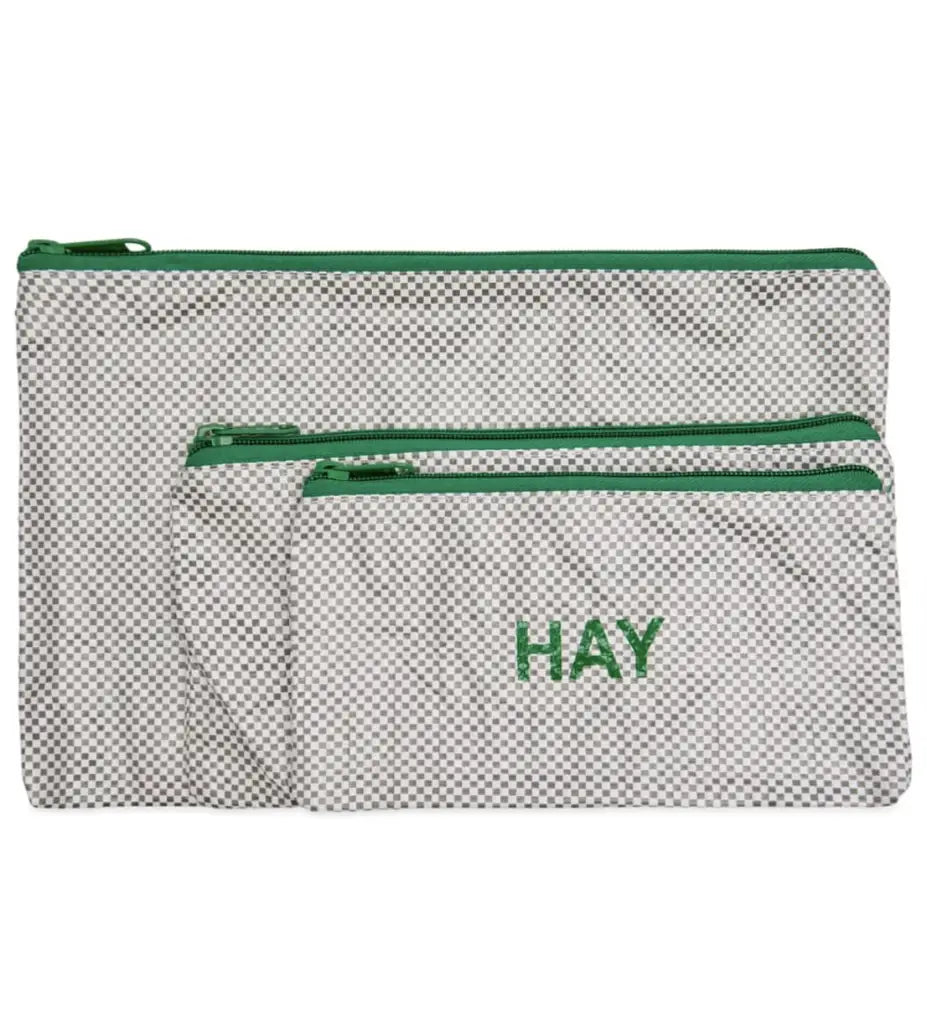HAY Candy Mono Wash Bag Flat Set