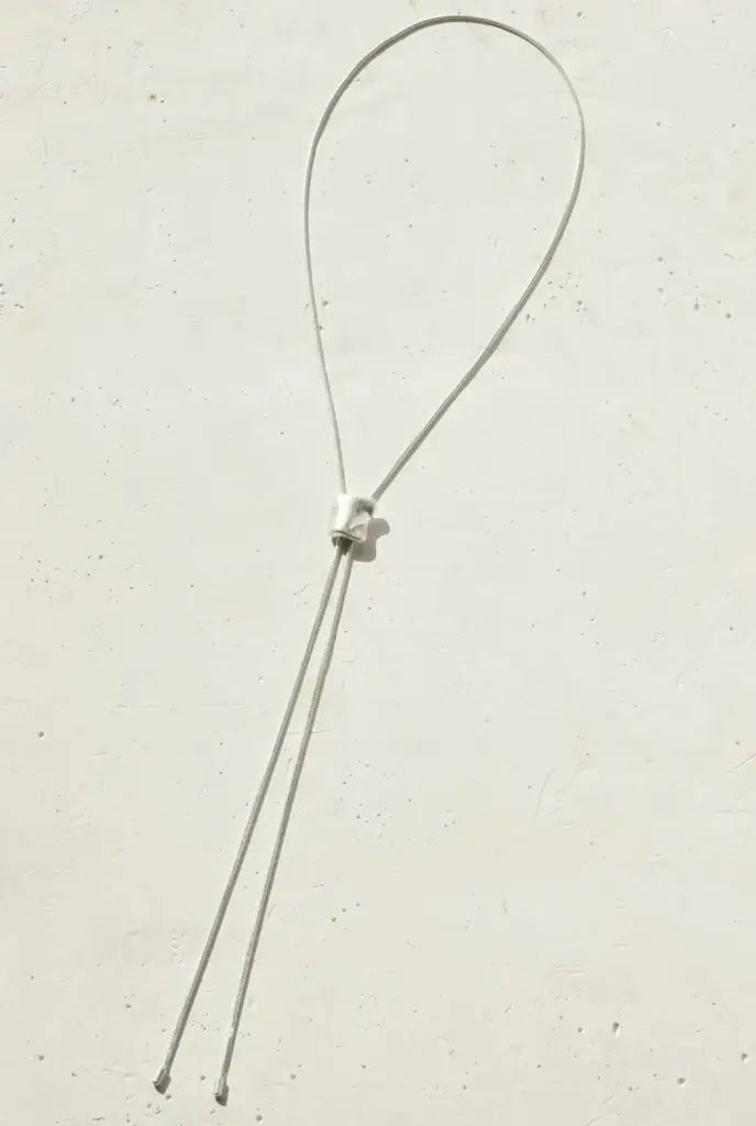 JP Loop Tied Metal Necklace