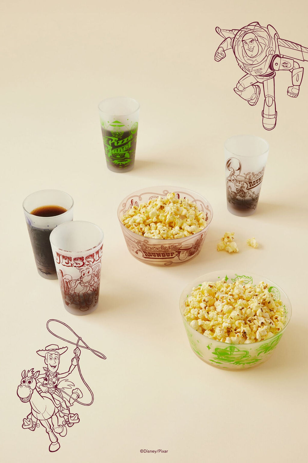 Toy Story 磨砂玻璃碗