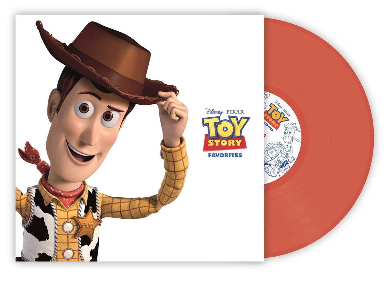 Toy Story 黑膠碟（限量紅色透明碟）迪士尼100周年特別版
