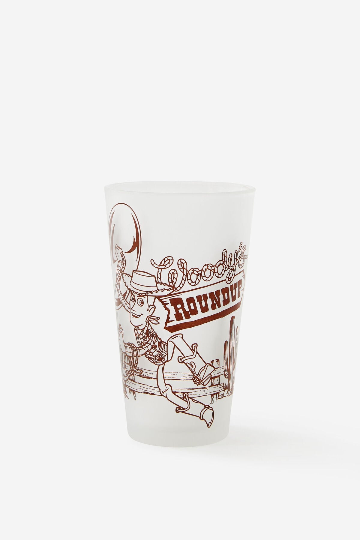 Toy Story 復古磨砂玻璃杯
